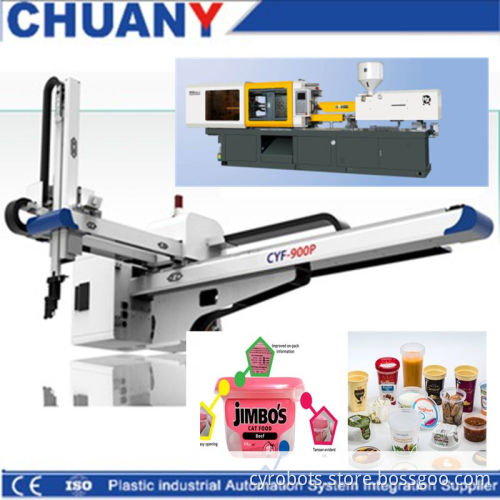 China Supplier: 4-Axis Pick & Place Robot for Injection Moulding Machines